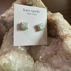 Kate Spade Glitter Stud Earrings